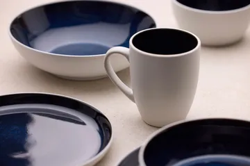 Bitz muki gastro 30 cl - Valkoinen tummansininen - Bitz