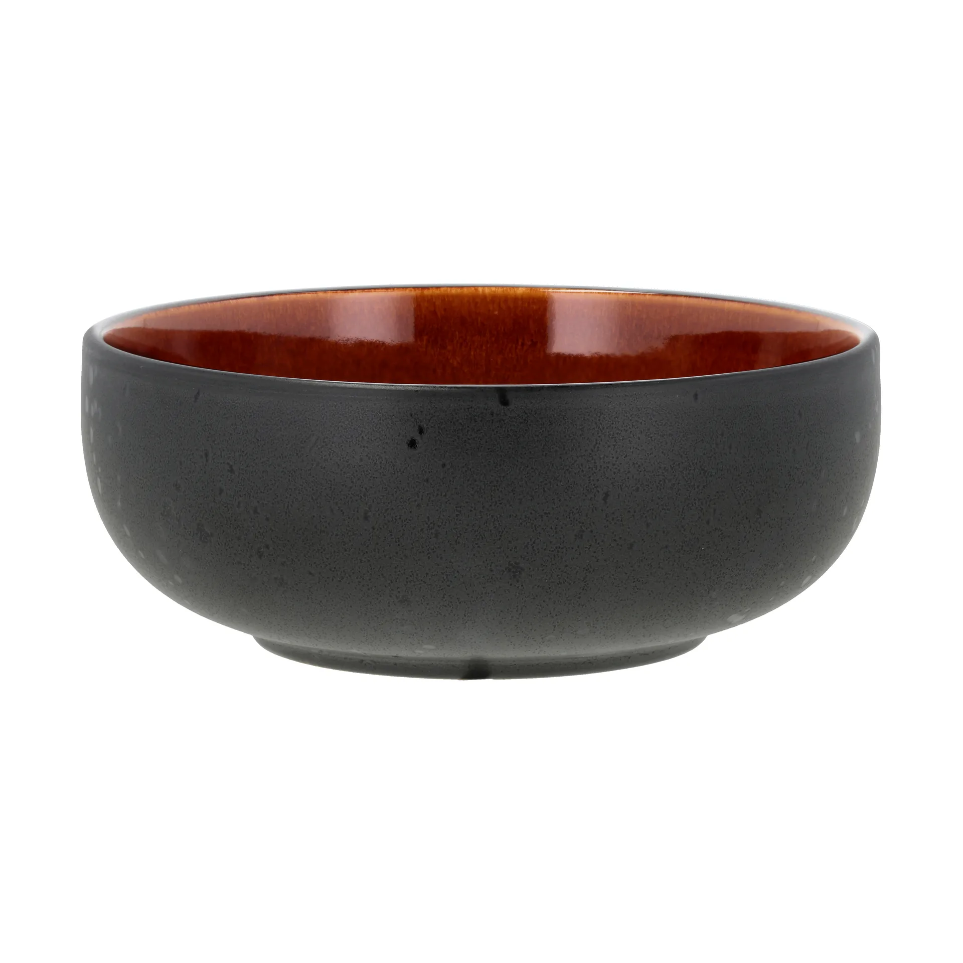 Bitz pokebowl/ramen-kulho Ø18 cm, Black-amber Bitz