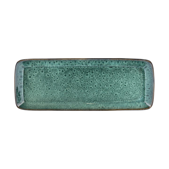 Bitz tarjoilulautanen 38x14 cm, Musta-vihreä Bitz