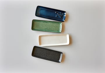 Bitz tarjoilulautanen 38x14 cm - Musta-vihreä - Bitz