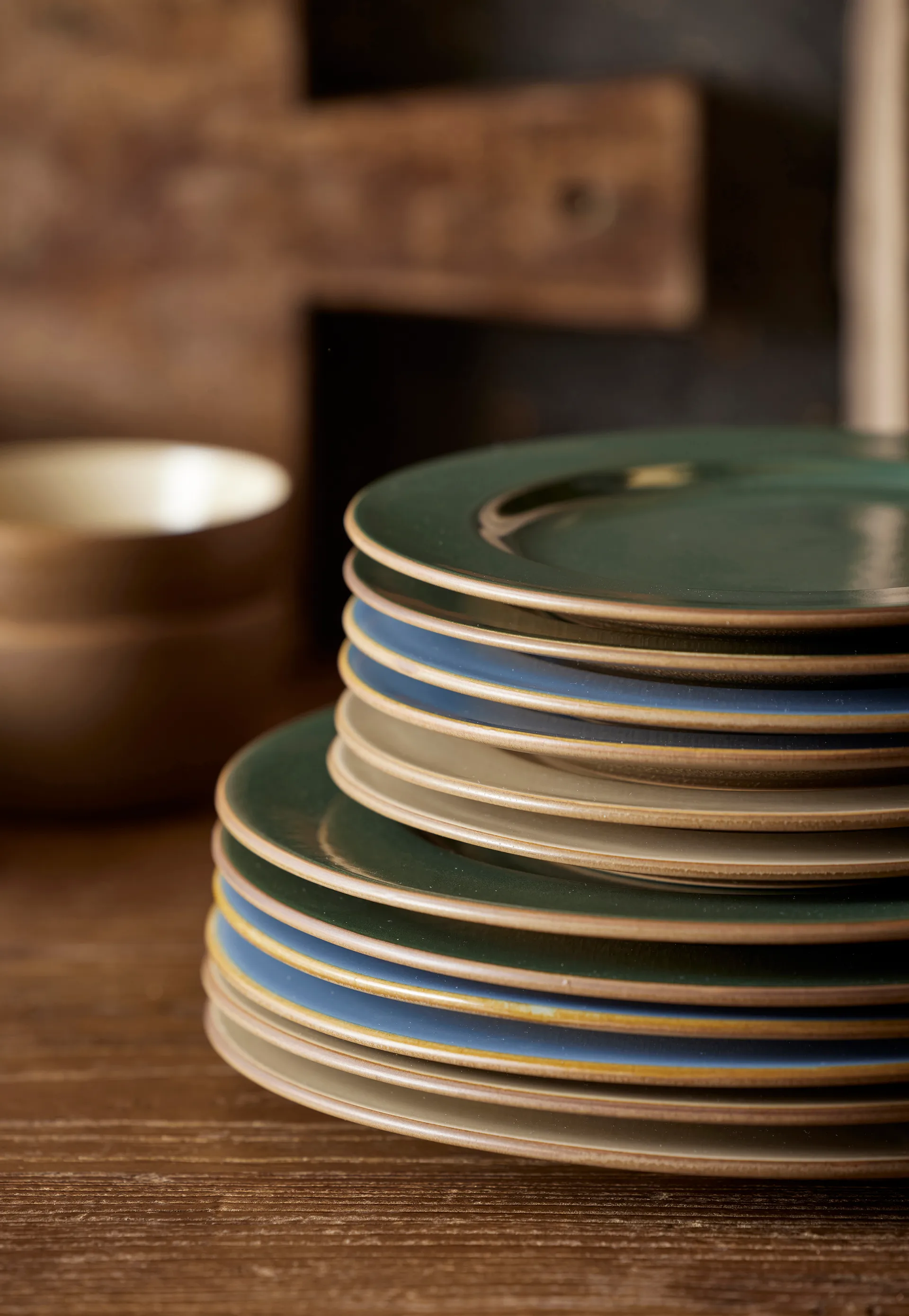 Bitz Wood -lautanen Ø 27 cm, Wood-forest Bitz