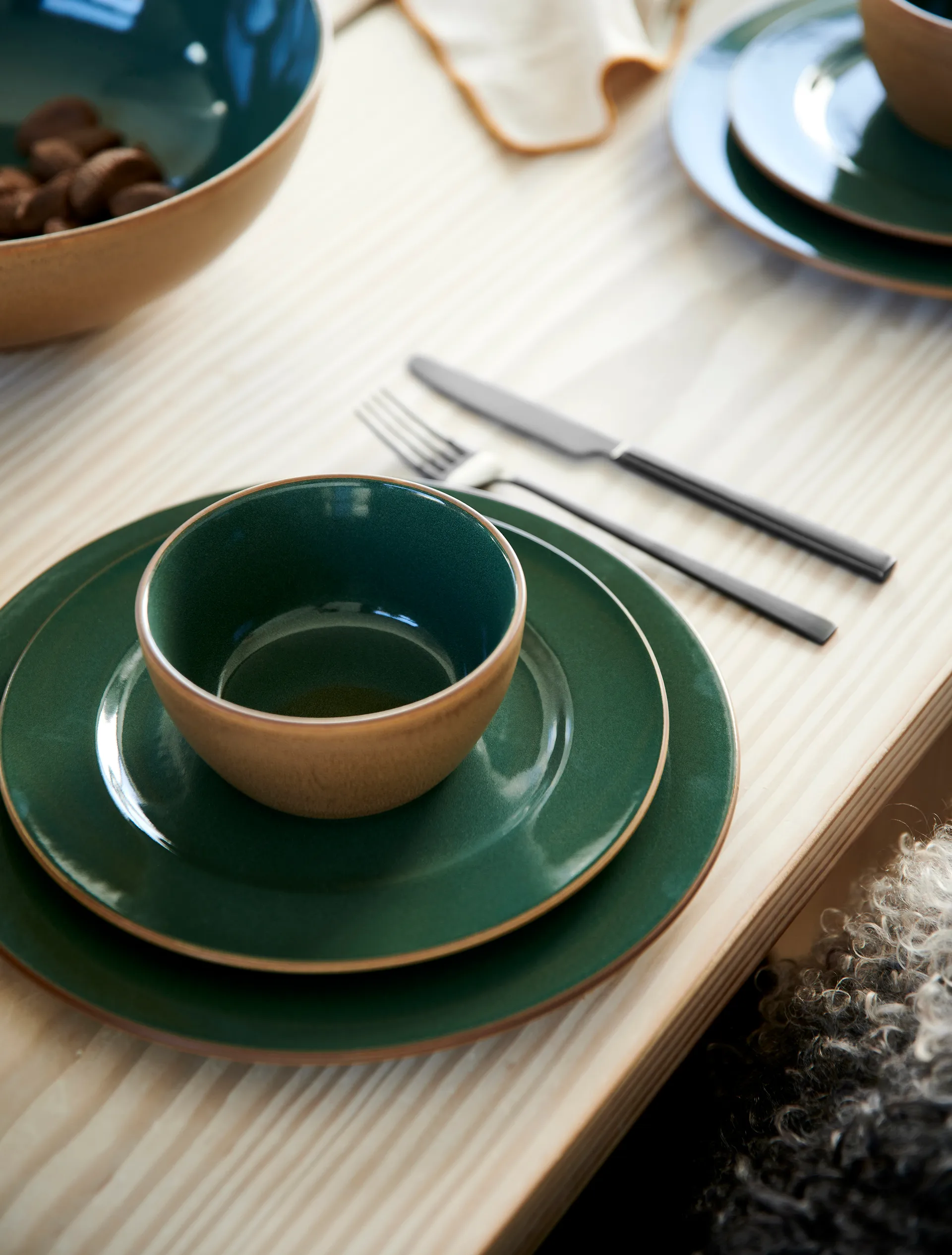 Bitz Wood -lautanen Ø 27 cm, Wood-forest Bitz