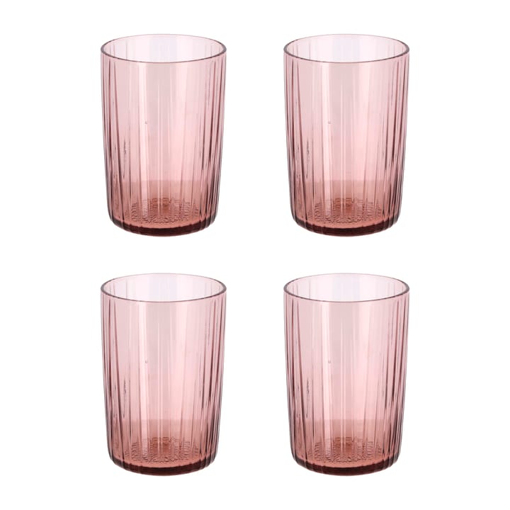 Kusintha vesilasi 28 cl 4 kpl - Pink - Bitz