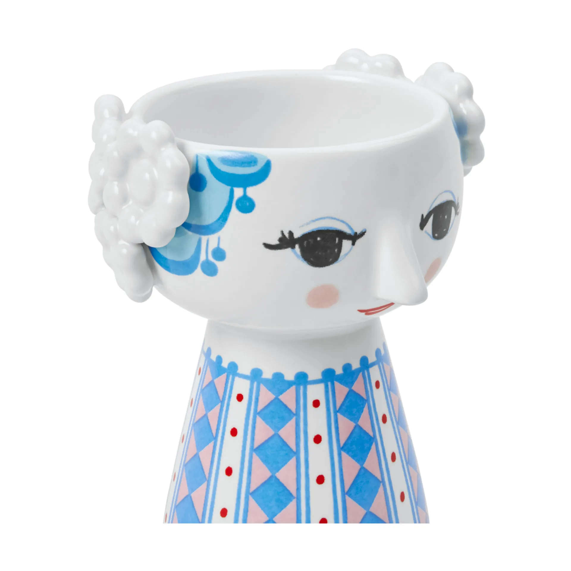 Eva kynttilänjalka 9,5 cm, Tummansininen Bjørn Wiinblad