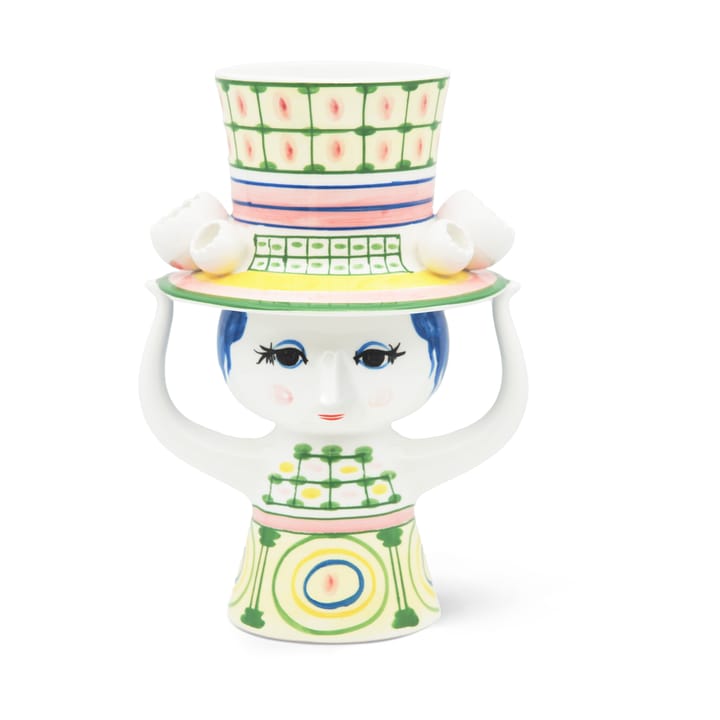 Lady with hat vaasi K24,5 cm - Vihreä - Bjørn Wiinblad