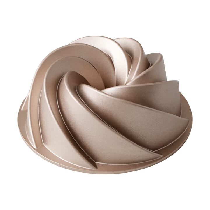Blomsterbergs kakkuvuoka swirl 24x9 cm, Rose gold Blomsterbergs