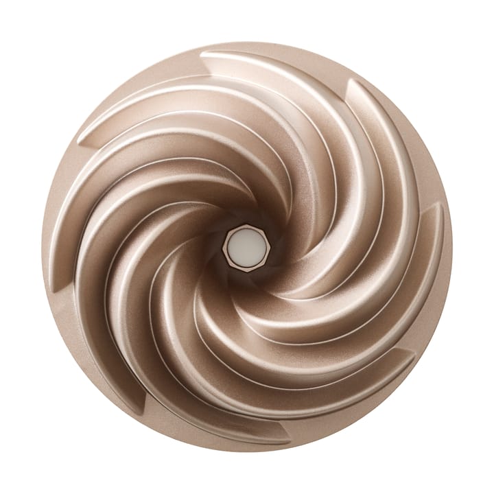 Blomsterbergs kakkuvuoka swirl 24x9 cm, Rose gold Blomsterbergs