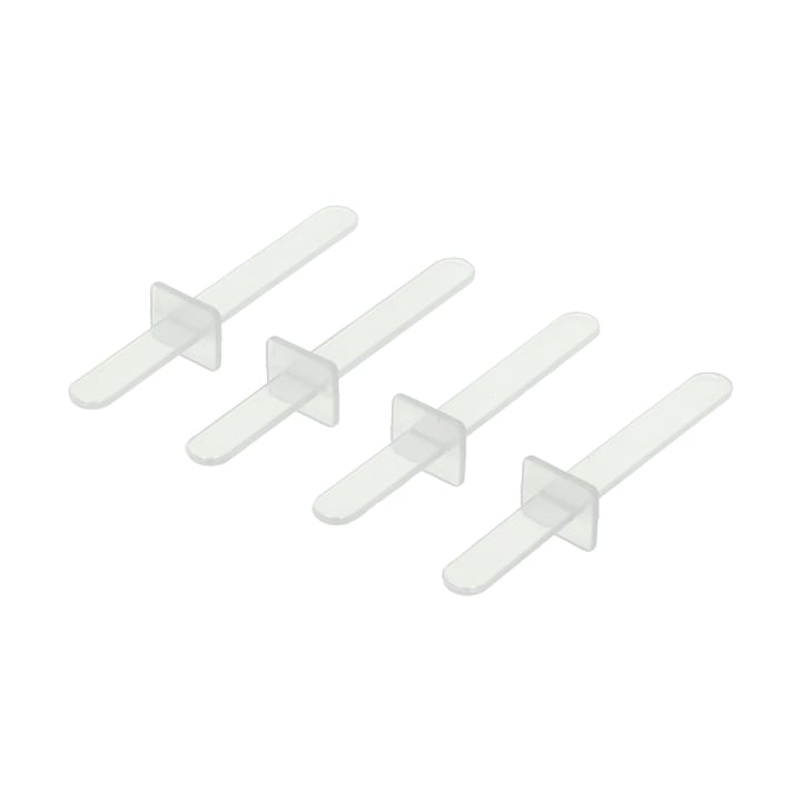 Blomsterbergs lasitikku 4-pack, Läpinäkyvä Blomsterbergs