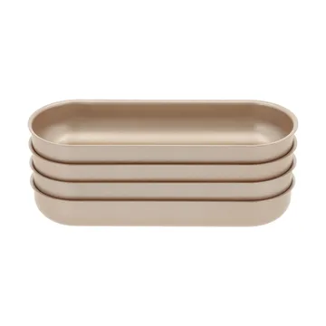 Blomsterbergs minileipävuoka - Rose gold, 4 kpl - Blomsterbergs