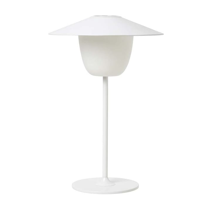 Ani kuljetettava LED-lamppu 33 cm, Valkoinen blomus