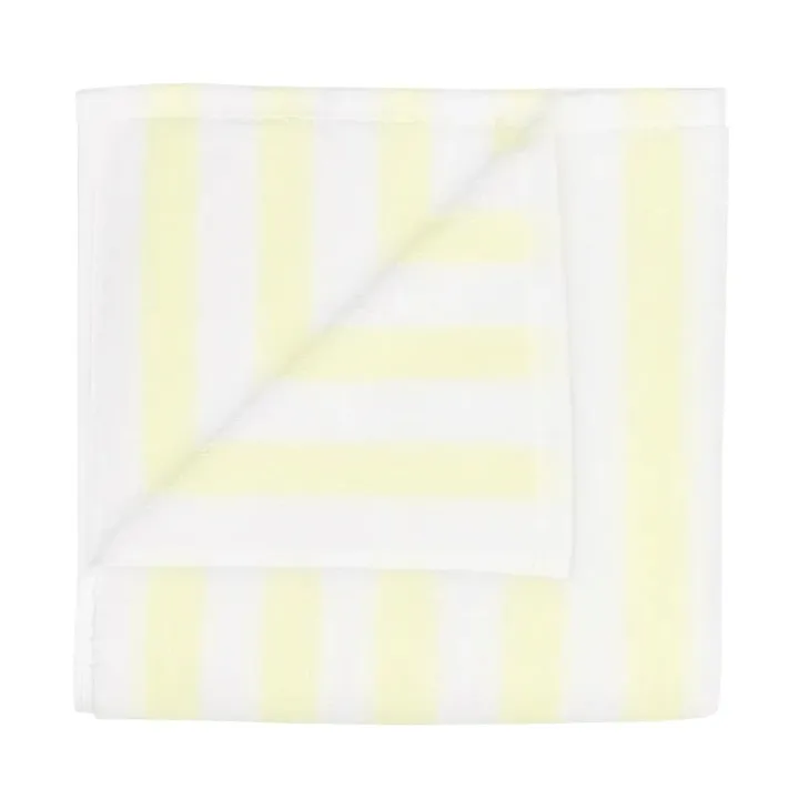 Arto pyyhe - 2-pack, valkoinen–läpinäkyvä keltainen, 30x50 cm - blomus