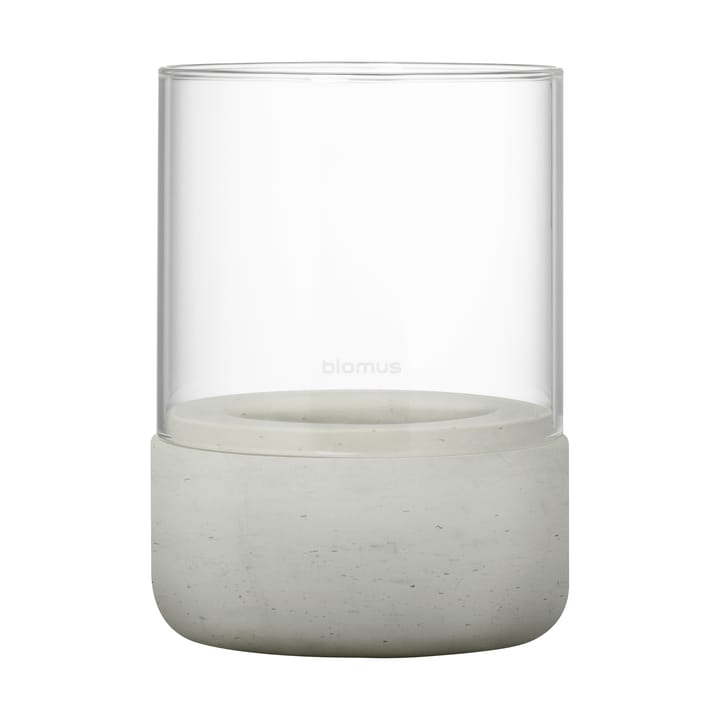 Calma kynttilälyhty Ø 10 cm, Light grey blomus