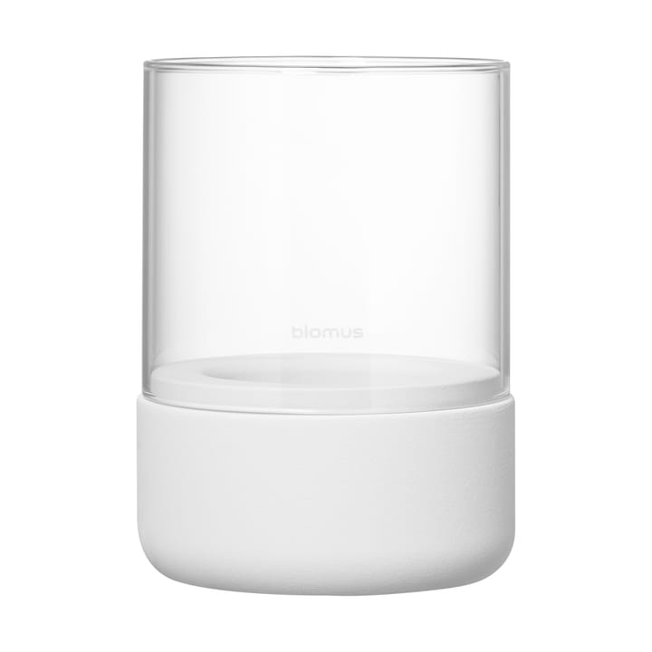 Calma kynttilälyhty Ø 10 cm - Lily white - Blomus
