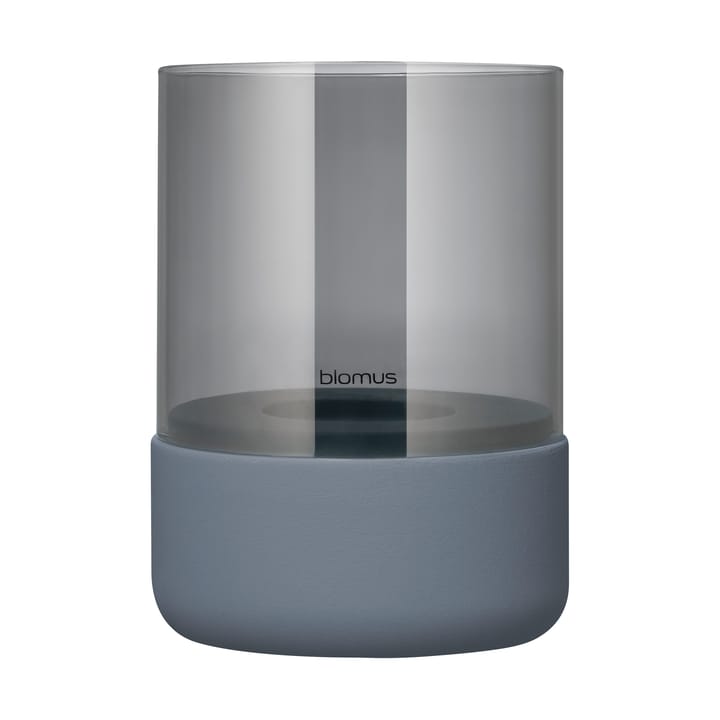 Calma kynttilälyhty Ø 10 cm - Steel grey - Blomus