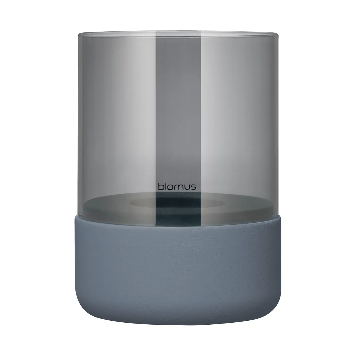 blomus Calma kynttilälyhty Ø 10 cm Steel grey