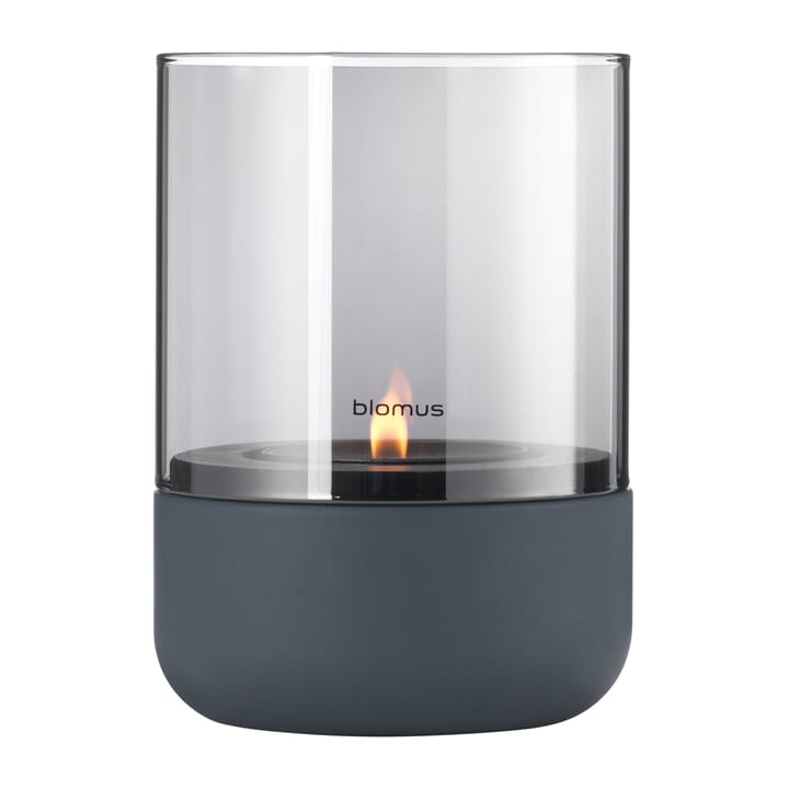 Calma kynttilälyhty Ø 10 cm, Steel grey blomus