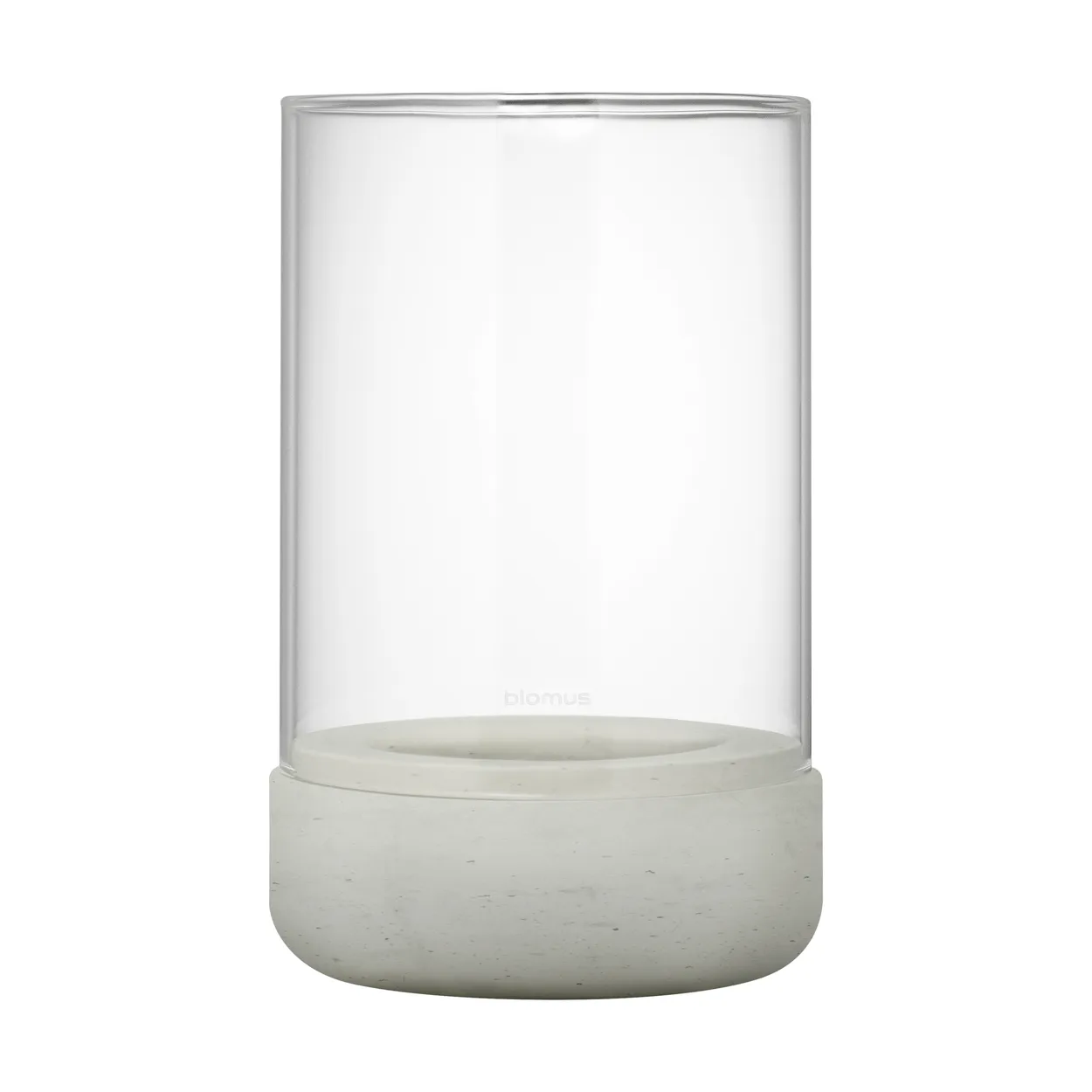 blomus Calma kynttilälyhty Ø12 cm Light grey