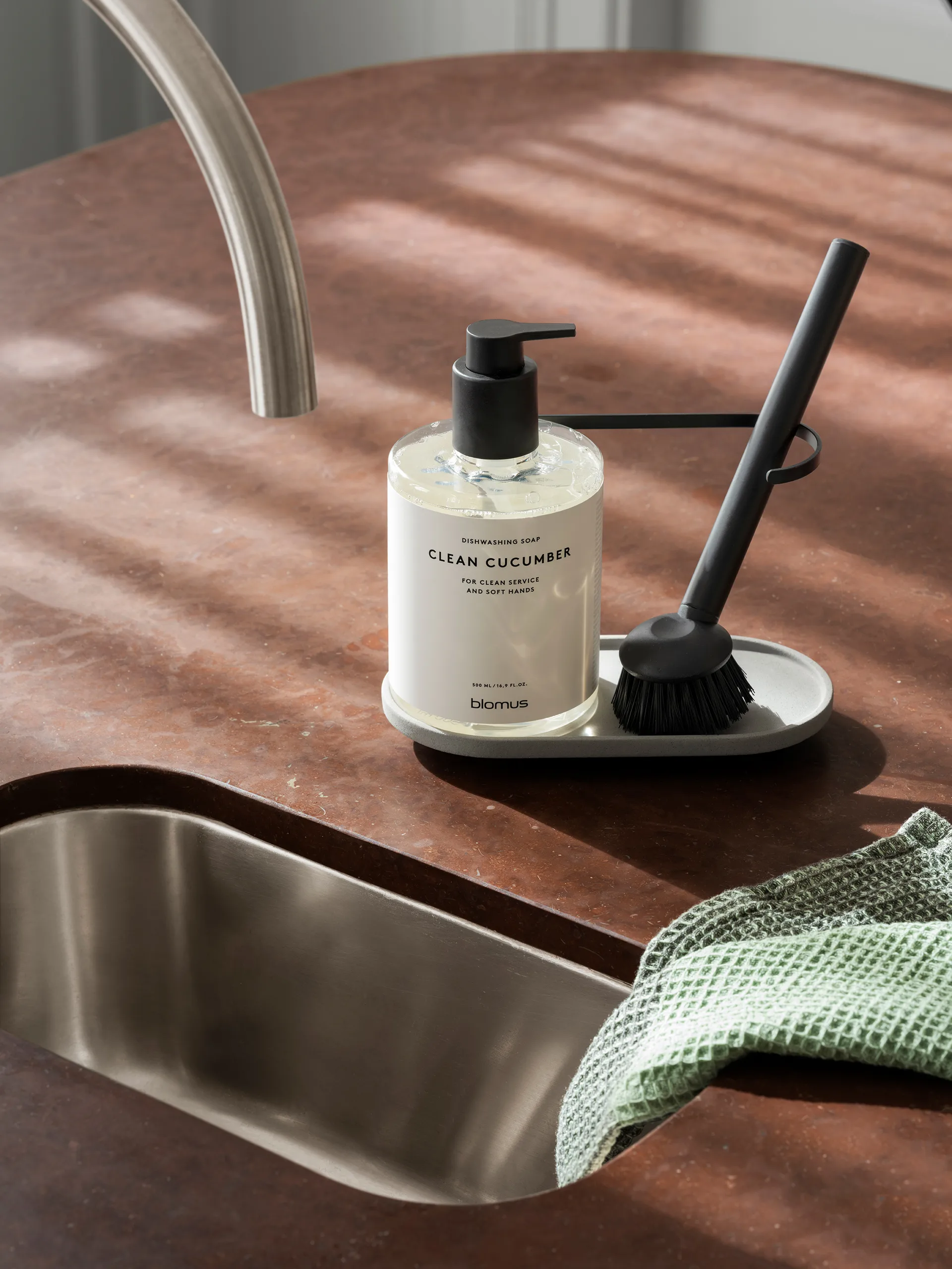 Dhuva tiskiharja- ja saippuateline., Micro Chip blomus