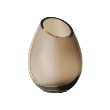 Drop maljakko, pieni - Coffee - blomus