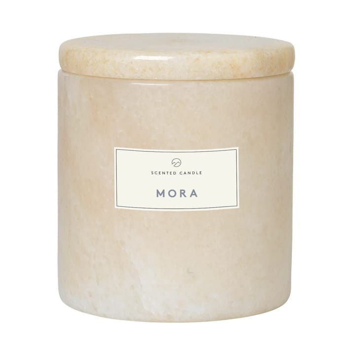 Frable tuoksukynttilä marmori Ø 10 cm - Moonbeam-mora - Blomus