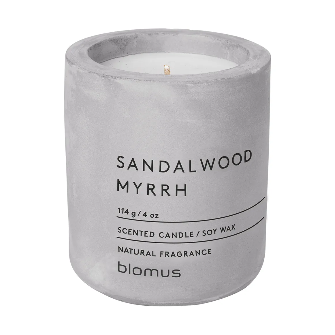 blomus Fraga tuoksukynttilä 24 tuntia Micro chip-Sandalwood & Myrrh