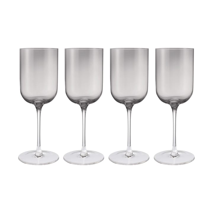Fuumi punaviinilasi 40 cl 4-pack - Smoke-kirkas - Blomus