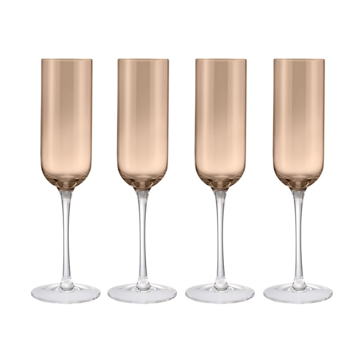 Fuumi samppanjalasi 22 cl 4-pack - Coffee-Kirkas - Blomus