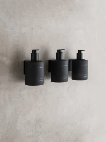 Kirei lasipullot seinätelineellä 3-pack - Smoke, pintakiinnitteinen - blomus