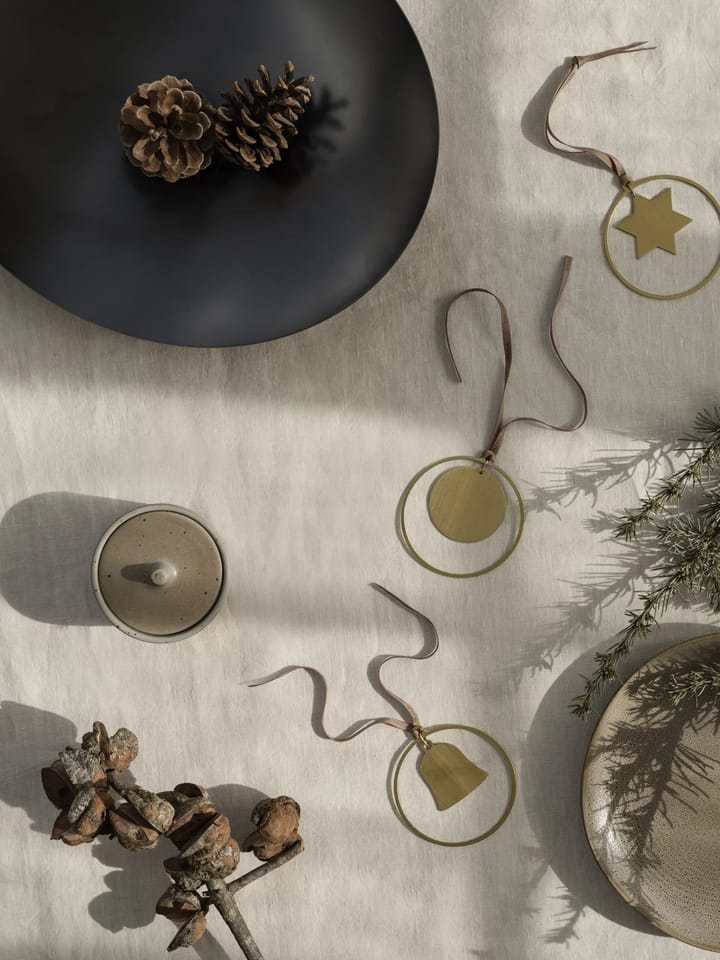 KITAI joulukoriste 8,5 cm 4-pakkaus, Bells blomus