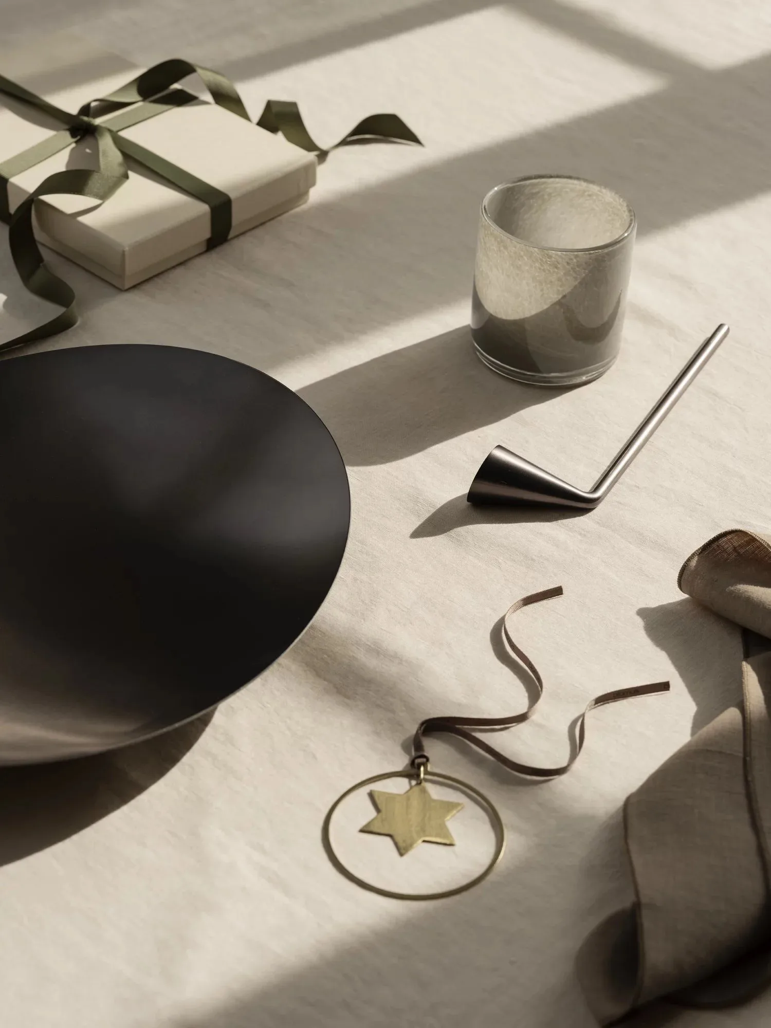 KITAI joulukoriste 8,5 cm 4-pakkaus, Stars blomus