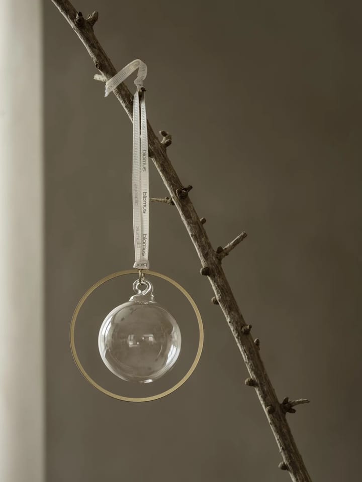 KITAI joulukuusenpallo 8,5 cm 4-pakkaus, Clear blomus