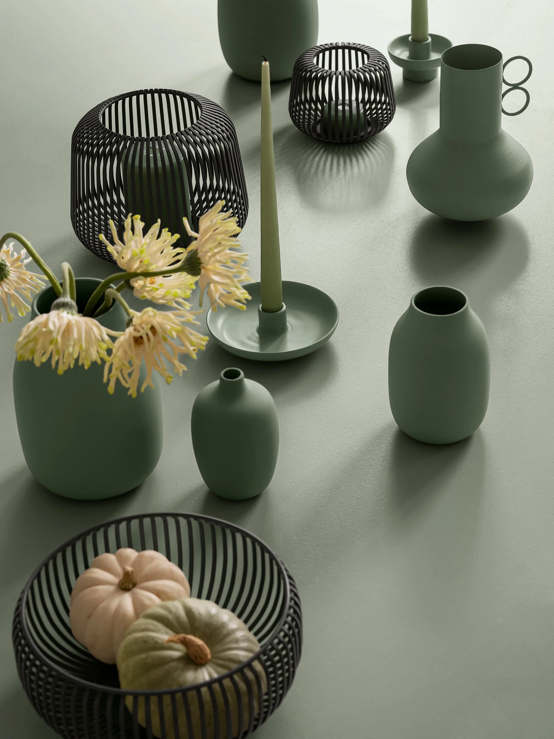 Lito lanterna lyhty Ø13.5 cm, Agave Green blomus