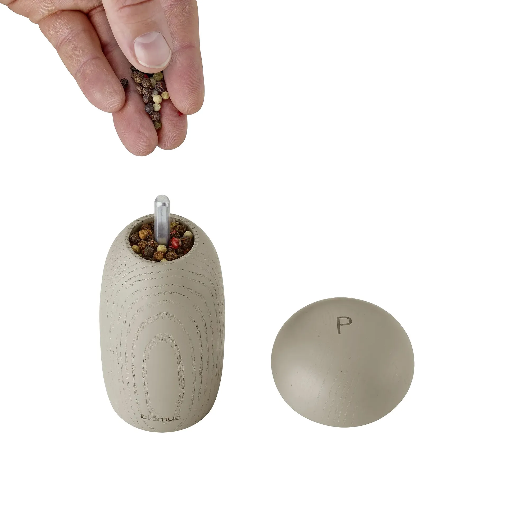 Moli suola- ja pippurimyllysarja 13 cm., Moonbeam blomus