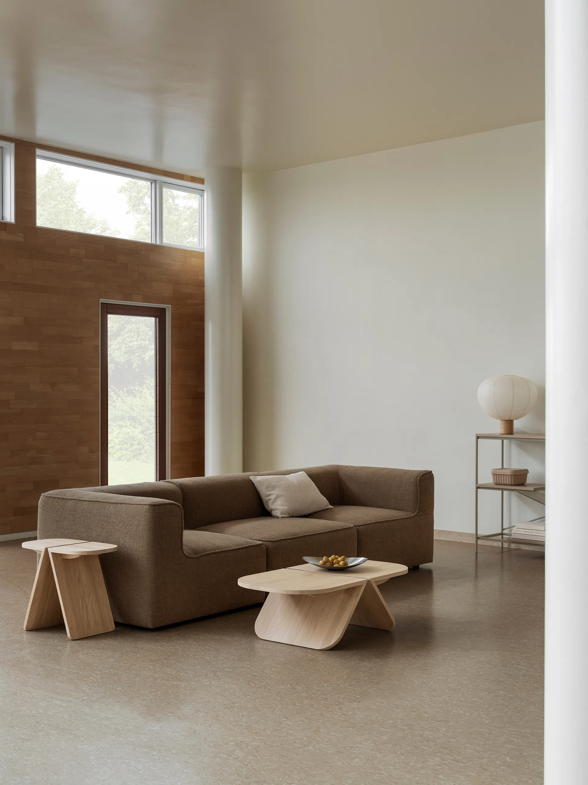 ONDEA kulho M 35x42 cm, Ruostumaton teräs kiillotettu blomus