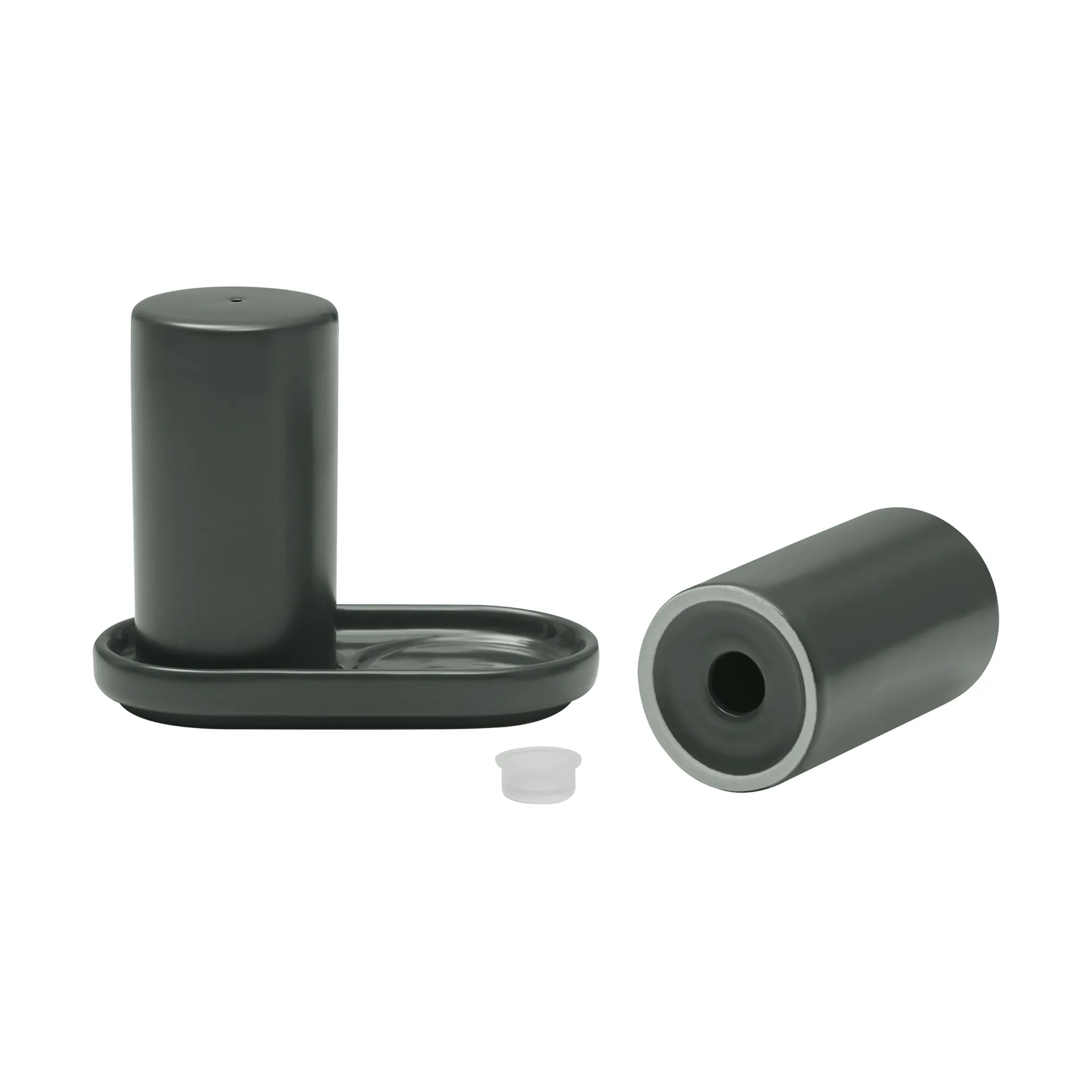 Pilar suola- ja pippurisetti 2 osaa, Agave Green, Ø4,5×11,5 cm blomus