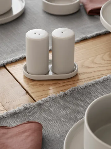 Pilar suola- ja pippurisetti 2 osaa - Moonbeam, Ø4,5×11,5 cm - blomus