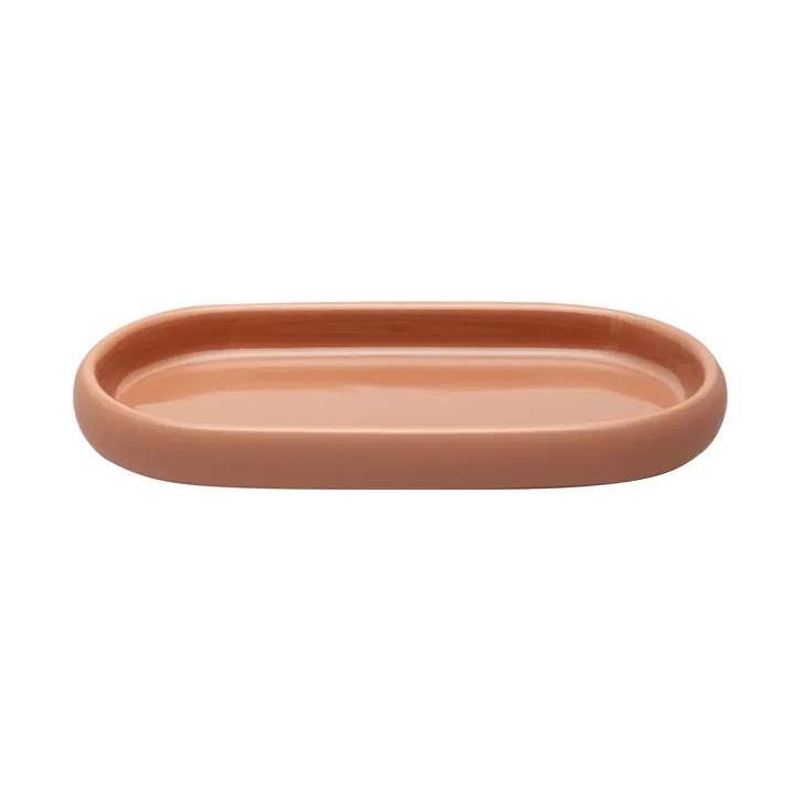 Sono tarjotin 10x19 cm - Amber Brown - blomus