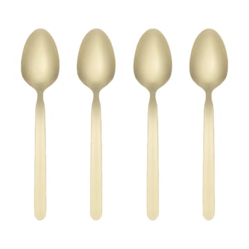 STELLA espressolusikka champagne 4-pakkaus - 11 cm - blomus