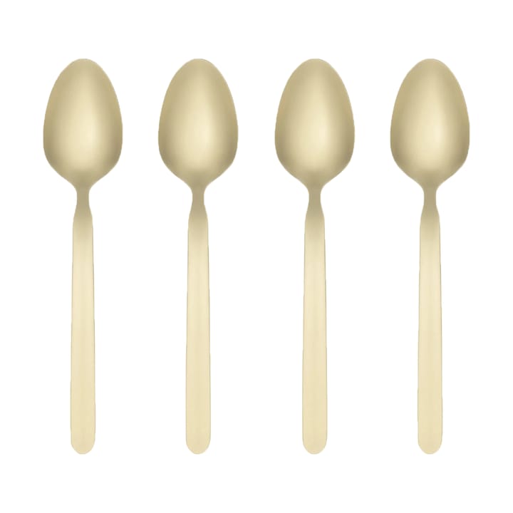 STELLA espressolusikka champagne 4-pakkaus - 11 cm - Blomus