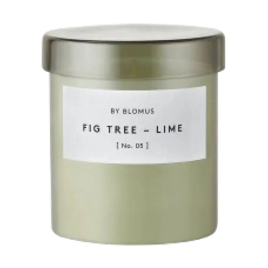 blomus Valoa tuoksukynttilä 45 tuntia Viikuna/Lime Agave Green