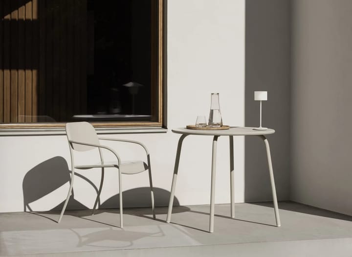 YUA bistro table pöytä Ø80 cm, Silk grey blomus