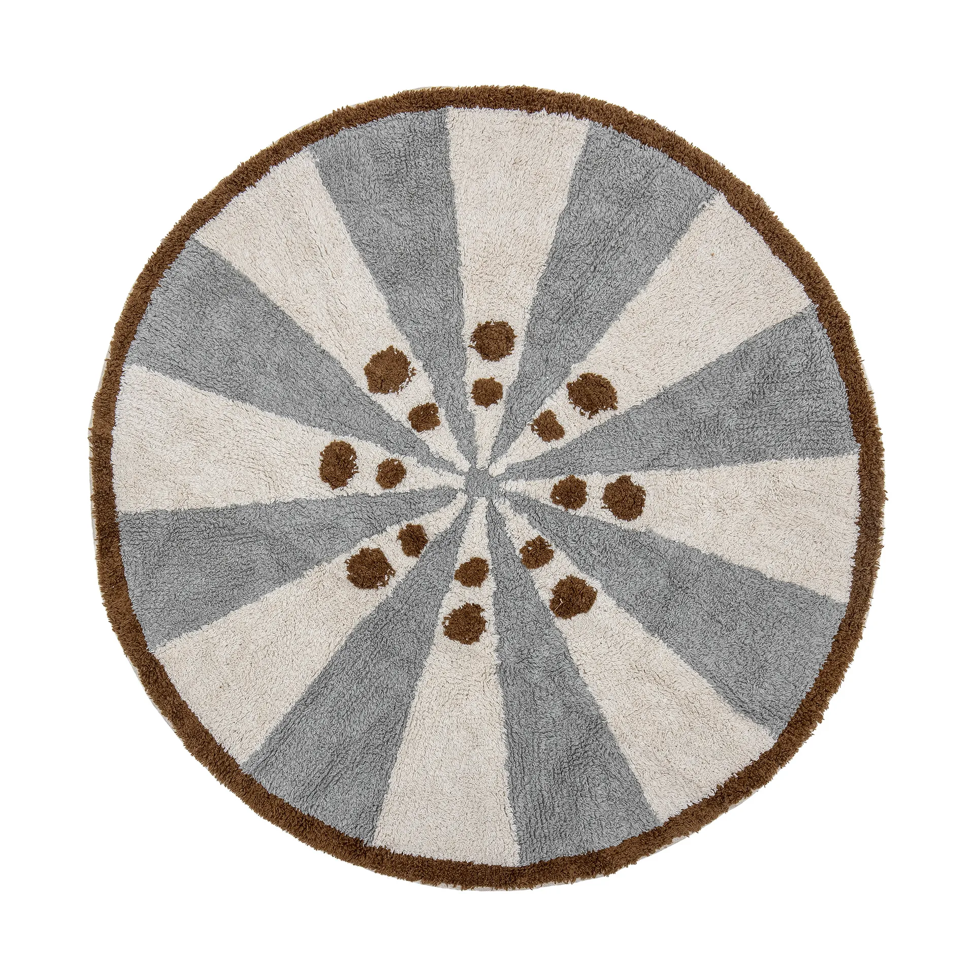 Anker matto Ø110 cm, Blue Bloomingville