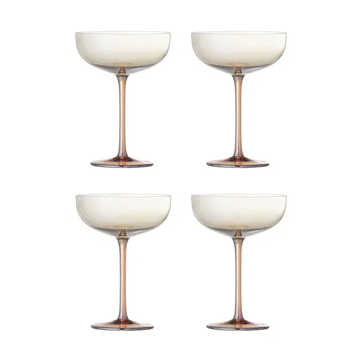 Aston cocktail-lasit 4-pack - Pronssi - Bloomingville