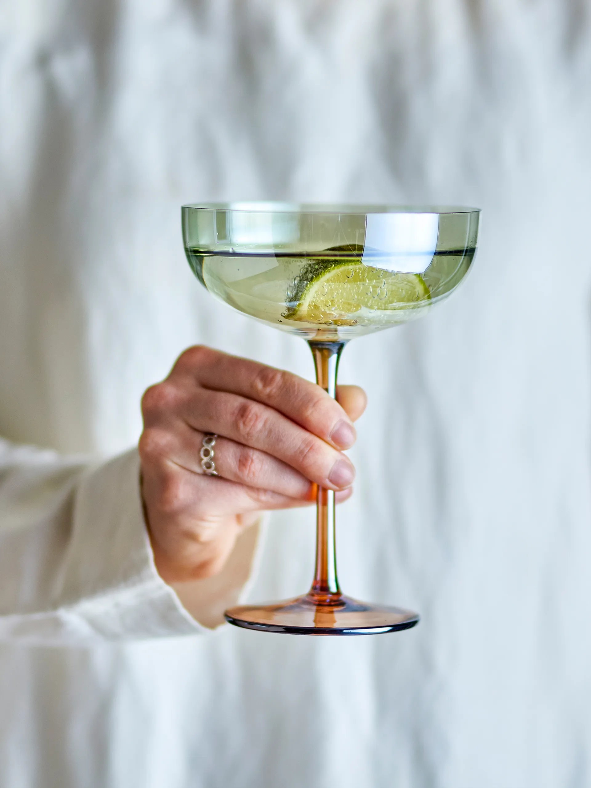 Aston cocktail-lasit 4-pack, Pronssi Bloomingville