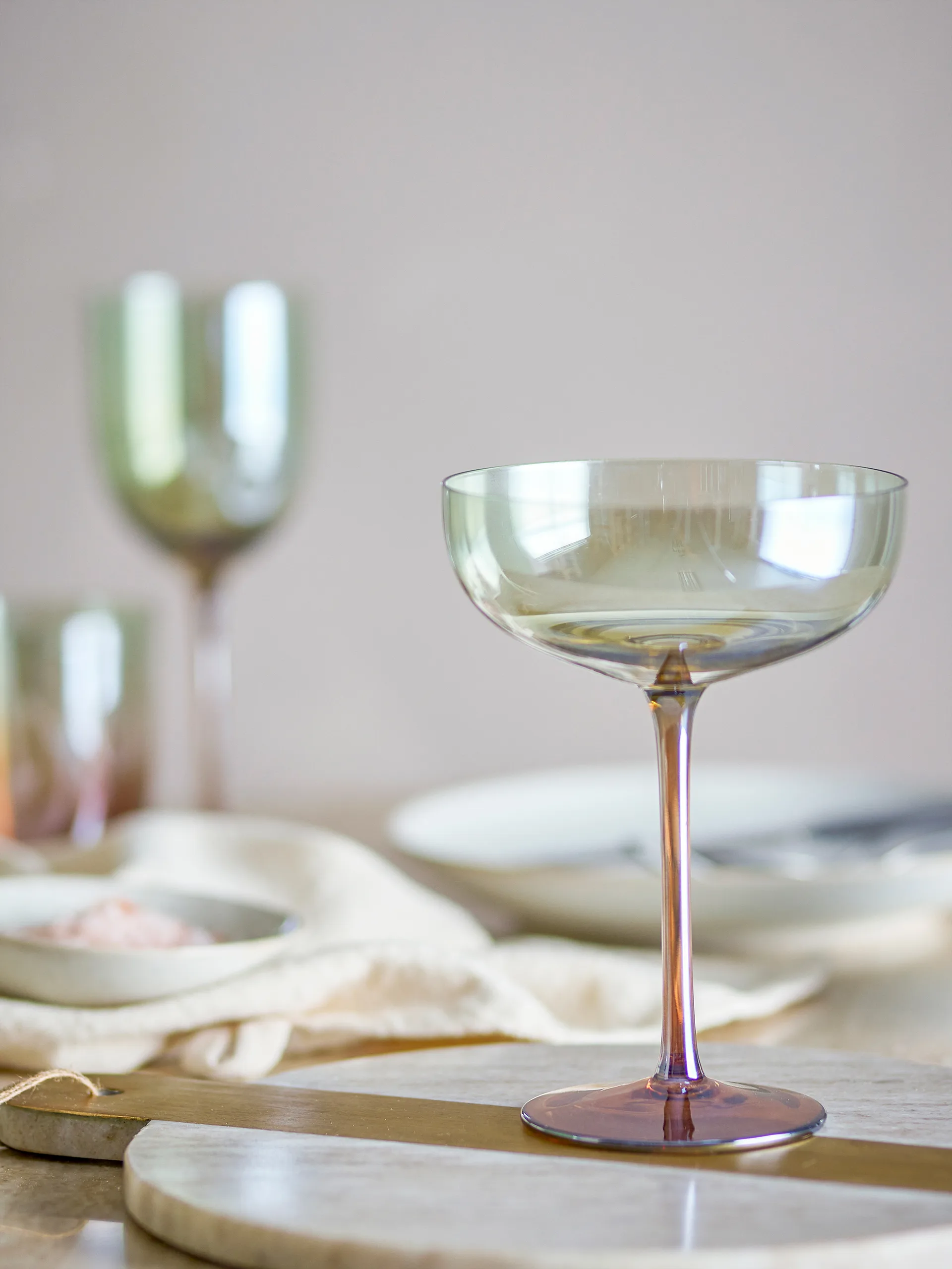 Aston cocktail-lasit 4-pack, Pronssi Bloomingville