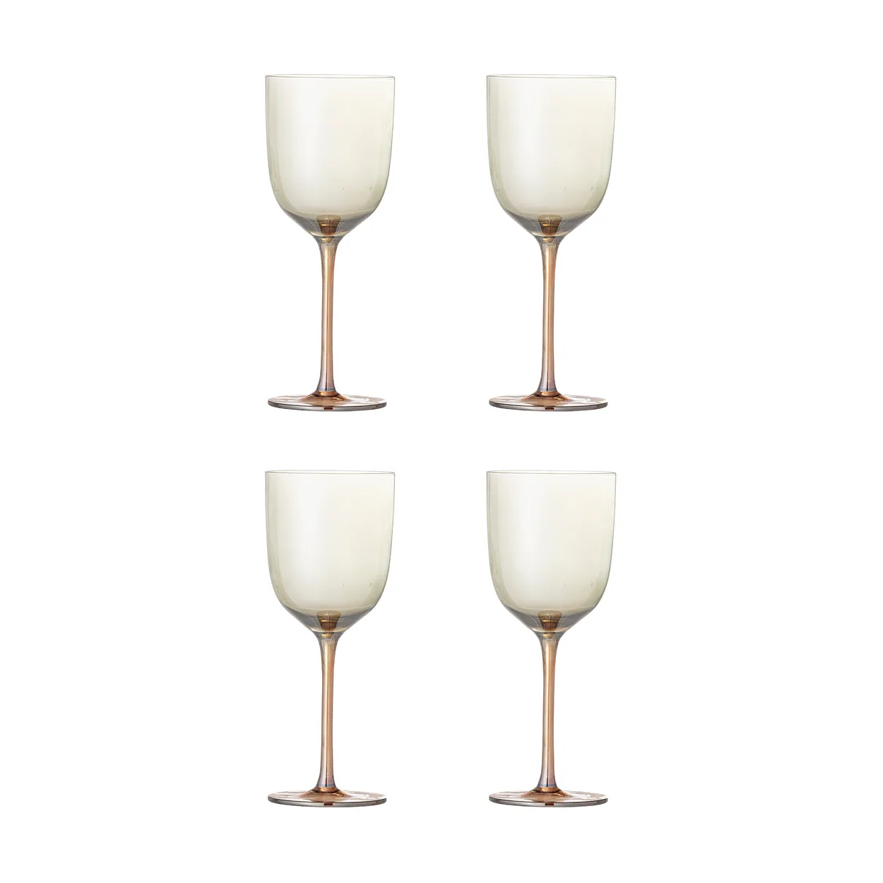 Bloomingville Aston viinilasit 4-pack Pronssi