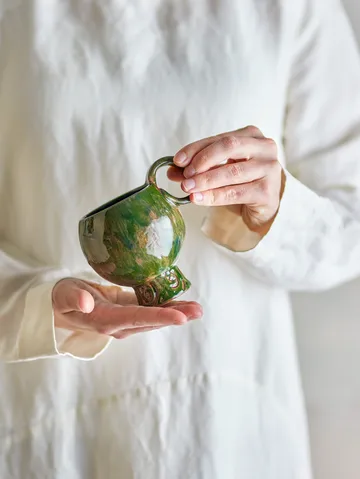 Avonlea muki 4-pack - Vihreä - Bloomingville