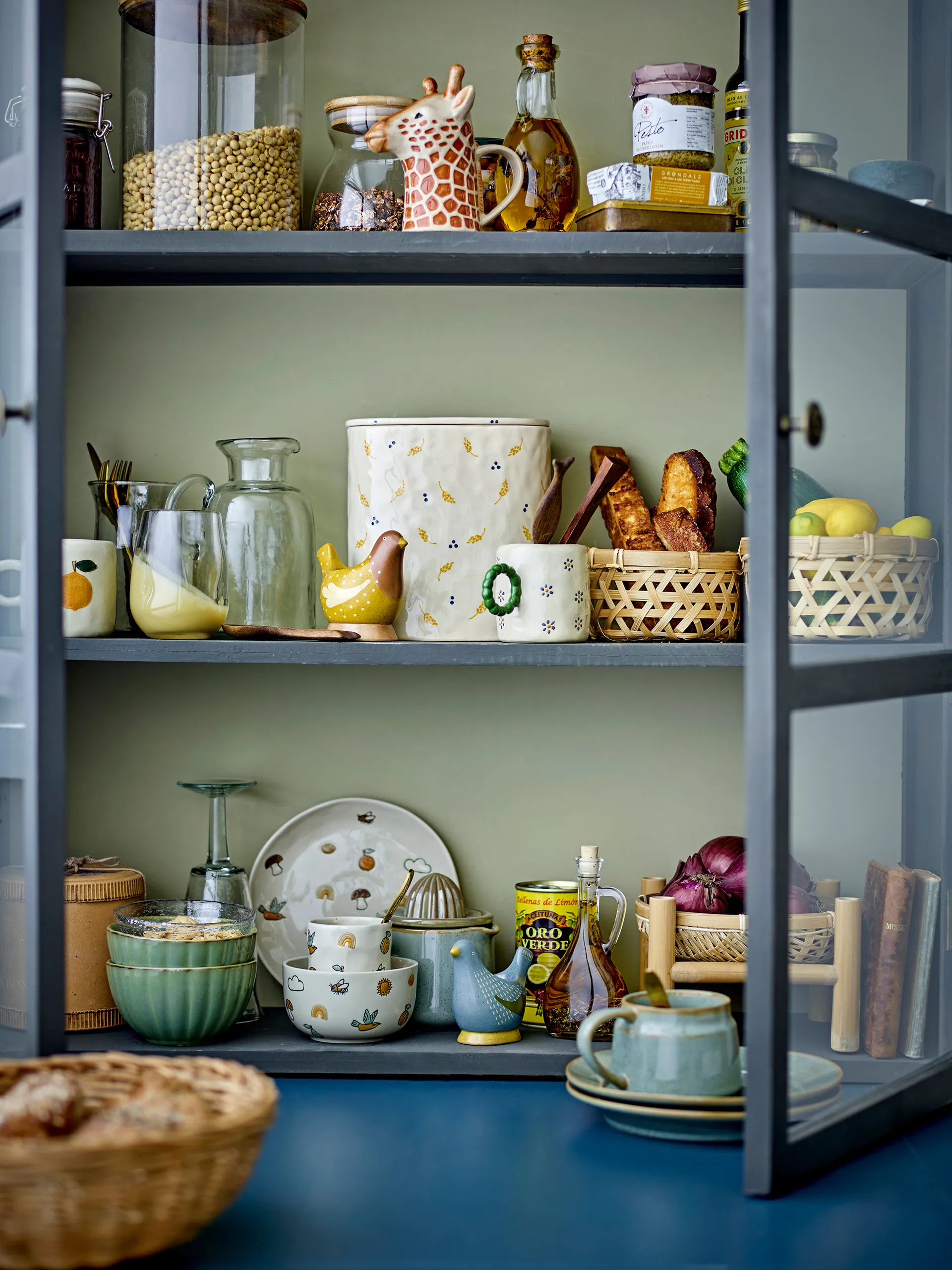 Ballard juomalasi 4-pack, Luonnollinen Bloomingville