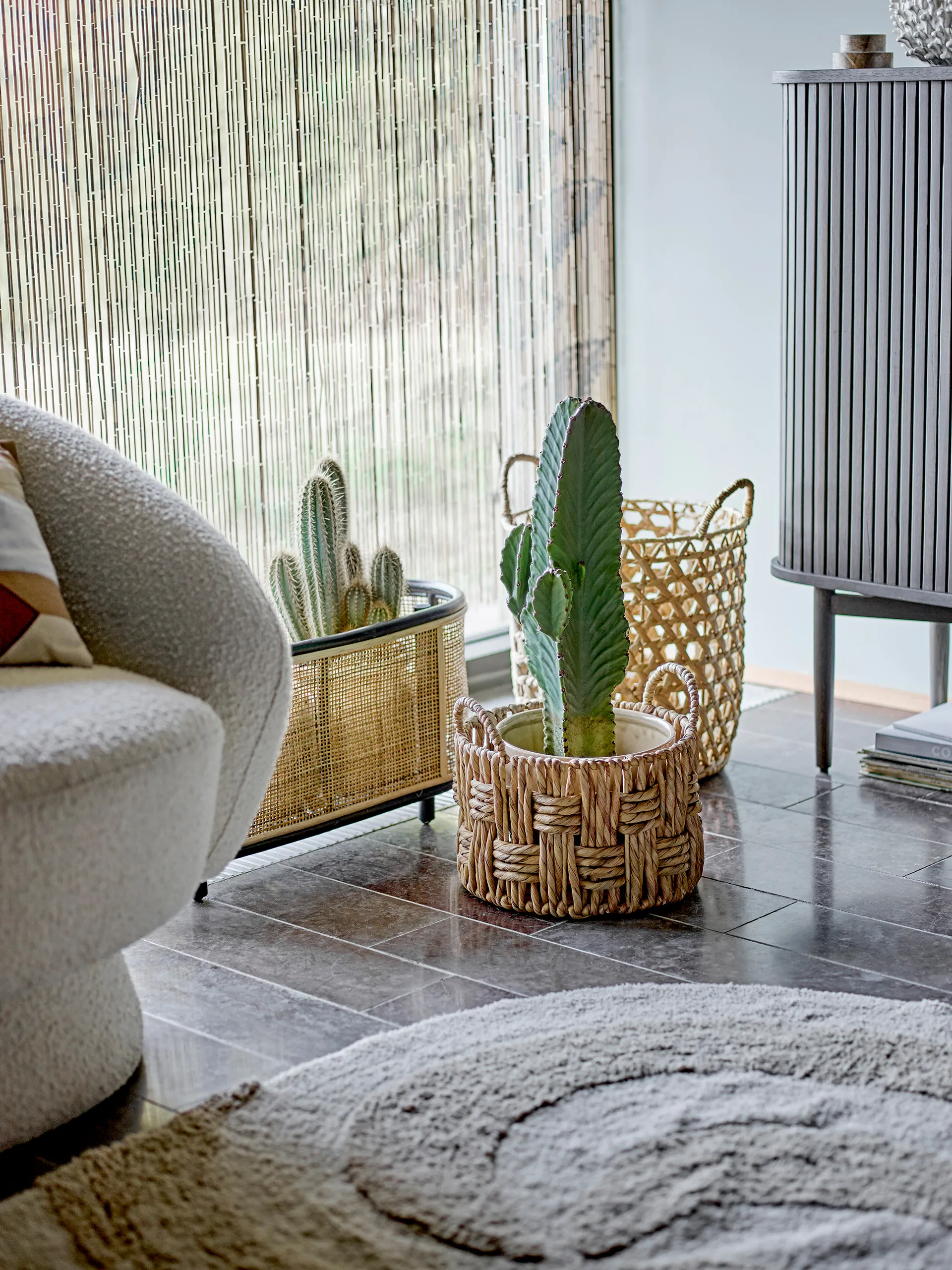 Betsey puuvillamatto 100x140 cm, Luonnollinen Bloomingville