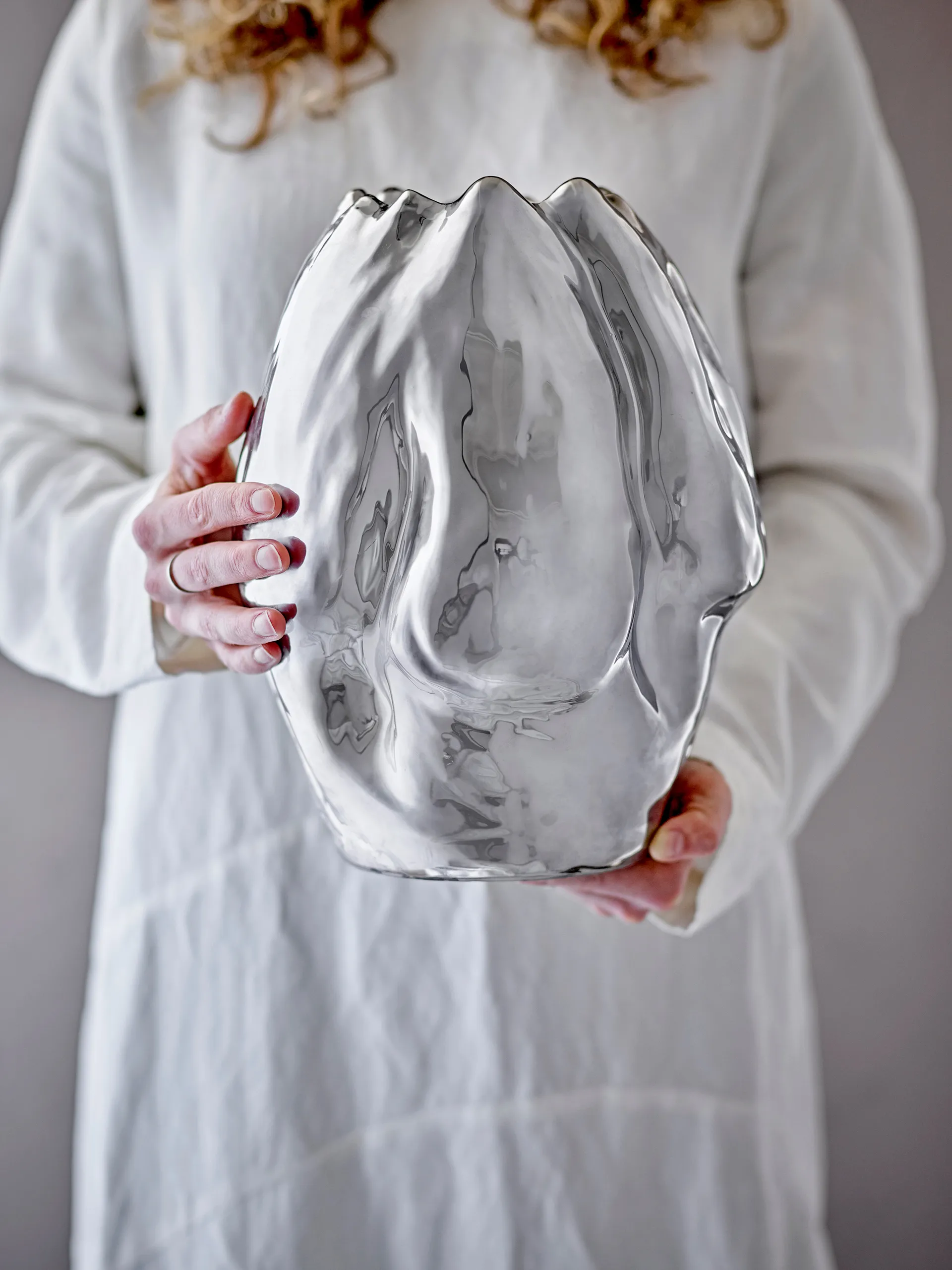 Bobby maljakko 23,5x29 cm, Hopea Bloomingville